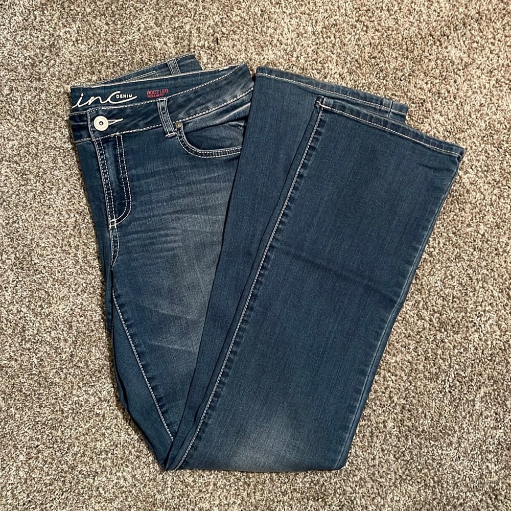INC Bootleg Regular 12 Jeans